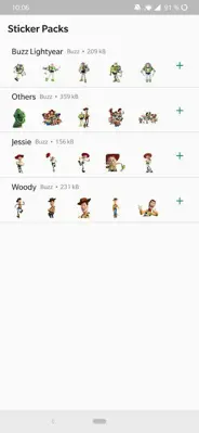 Stickers ToyStory for WhatsApp android App screenshot 0